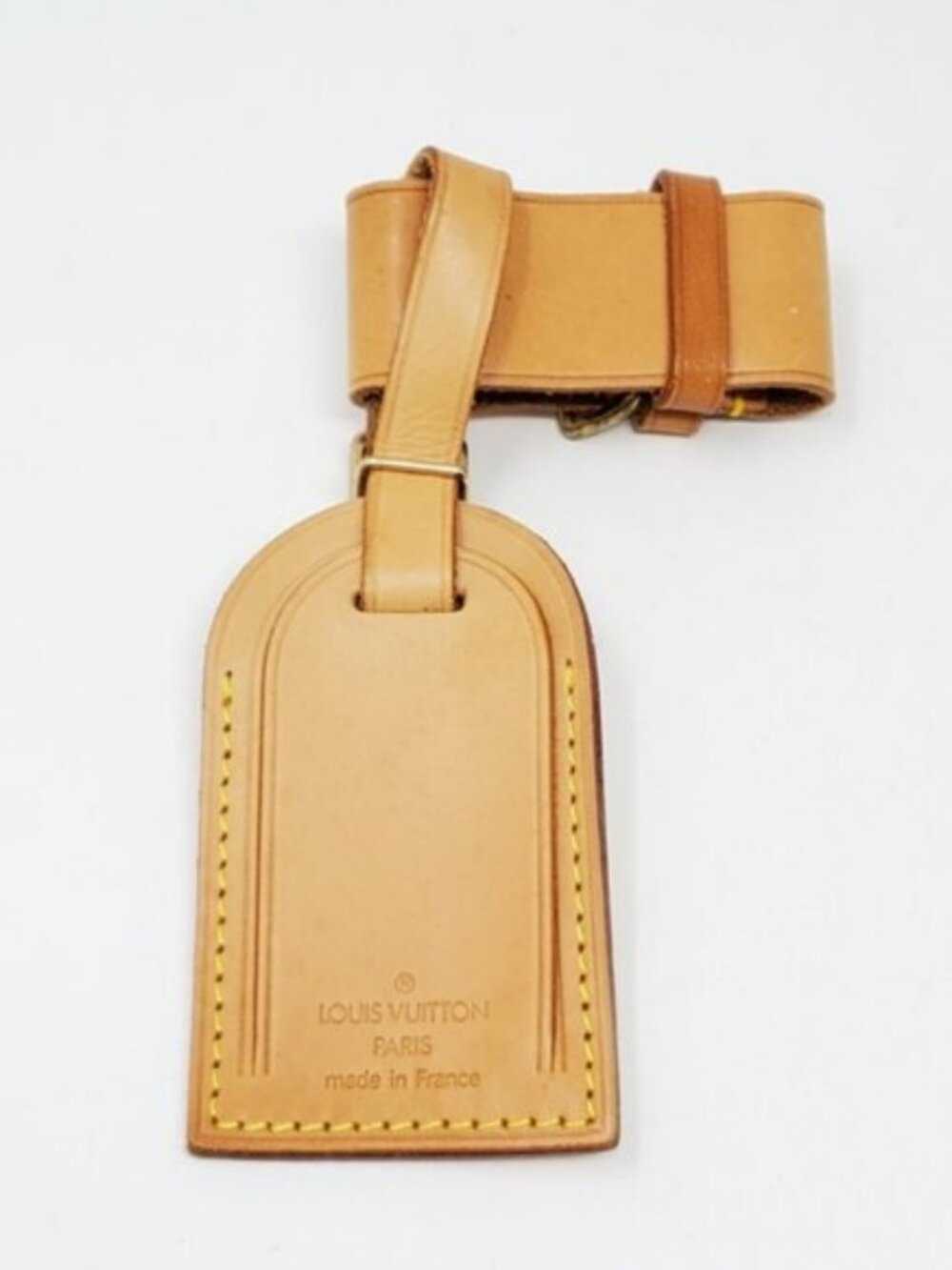 Authentic Louis Vuitton Luggage Tag / Nametag / Travel Tag 122425